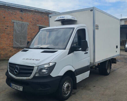 Белый Мерседес Sprinter, объемом двигателя 2.69 л и пробегом 295 тыс. км за 16500 $, фото 1 на Automoto.ua