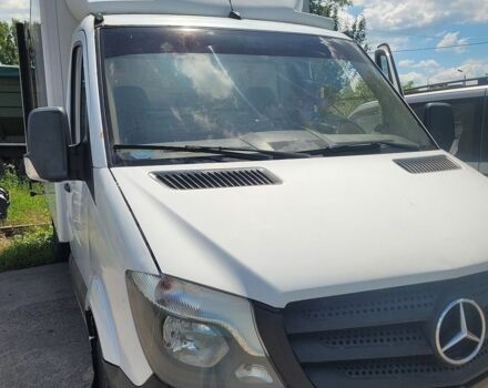 Белый Мерседес Sprinter, объемом двигателя 2.2 л и пробегом 80 тыс. км за 16800 $, фото 6 на Automoto.ua