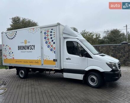 Белый Мерседес Sprinter, объемом двигателя 2.2 л и пробегом 310 тыс. км за 19300 $, фото 12 на Automoto.ua
