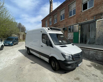 Белый Мерседес Sprinter, объемом двигателя 2.14 л и пробегом 395 тыс. км за 14500 $, фото 1 на Automoto.ua