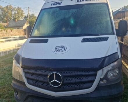Белый Мерседес Sprinter, объемом двигателя 2.1 л и пробегом 398 тыс. км за 20000 $, фото 11 на Automoto.ua