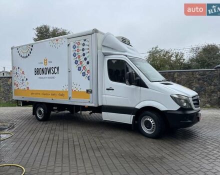Белый Мерседес Sprinter, объемом двигателя 2.2 л и пробегом 310 тыс. км за 19300 $, фото 11 на Automoto.ua