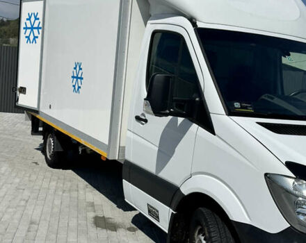 Белый Мерседес Sprinter, объемом двигателя 2.14 л и пробегом 195 тыс. км за 22600 $, фото 1 на Automoto.ua