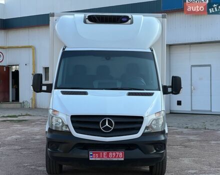 Белый Мерседес Sprinter, объемом двигателя 2.2 л и пробегом 335 тыс. км за 22750 $, фото 3 на Automoto.ua