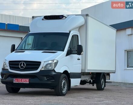 Белый Мерседес Sprinter, объемом двигателя 2.2 л и пробегом 335 тыс. км за 22750 $, фото 6 на Automoto.ua
