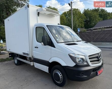 Белый Мерседес Sprinter, объемом двигателя 2.2 л и пробегом 265 тыс. км за 23000 $, фото 1 на Automoto.ua