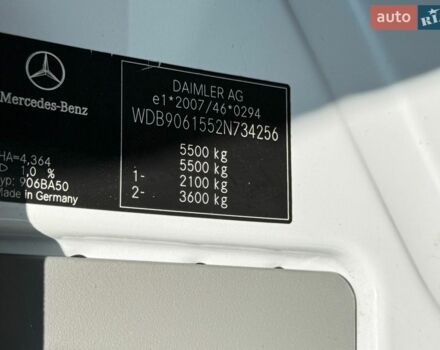 Белый Мерседес Sprinter, объемом двигателя 2.2 л и пробегом 320 тыс. км за 14950 $, фото 19 на Automoto.ua