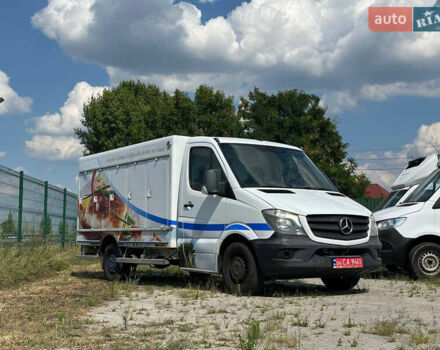 Белый Мерседес Sprinter, объемом двигателя 2.2 л и пробегом 380 тыс. км за 24552 $, фото 2 на Automoto.ua