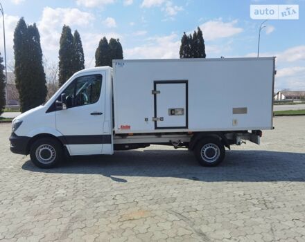 Белый Мерседес Sprinter, объемом двигателя 3 л и пробегом 346 тыс. км за 23500 $, фото 1 на Automoto.ua