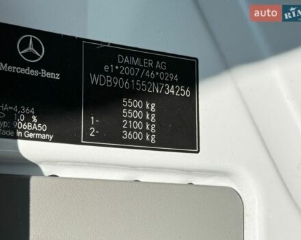 Белый Мерседес Sprinter, объемом двигателя 2.2 л и пробегом 320 тыс. км за 24950 $, фото 19 на Automoto.ua