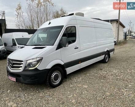 Белый Мерседес Sprinter, объемом двигателя 2.2 л и пробегом 170 тыс. км за 21450 $, фото 1 на Automoto.ua
