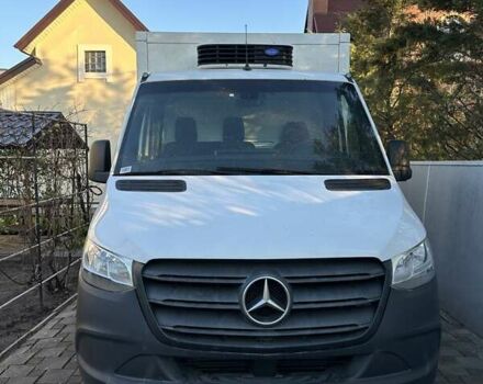 Белый Мерседес Sprinter, объемом двигателя 2.14 л и пробегом 266 тыс. км за 21200 $, фото 1 на Automoto.ua