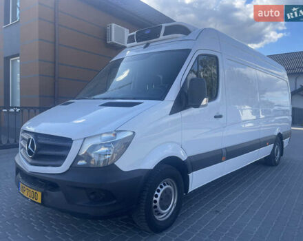 Белый Мерседес Sprinter, объемом двигателя 3 л и пробегом 281 тыс. км за 27900 $, фото 1 на Automoto.ua