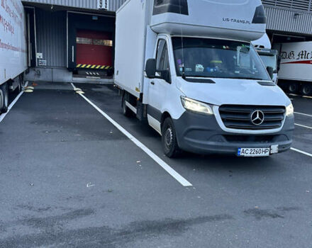 Белый Мерседес Sprinter, объемом двигателя 3 л и пробегом 591 тыс. км за 29000 $, фото 1 на Automoto.ua