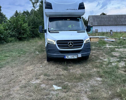 Белый Мерседес Sprinter, объемом двигателя 3 л и пробегом 591 тыс. км за 29000 $, фото 22 на Automoto.ua
