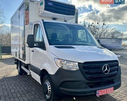 Белый Мерседес Sprinter, объемом двигателя 2.2 л и пробегом 218 тыс. км за 34550 $, фото 2 на Automoto.ua