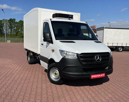 Белый Мерседес Sprinter, объемом двигателя 2.1 л и пробегом 267 тыс. км за 23850 $, фото 1 на Automoto.ua