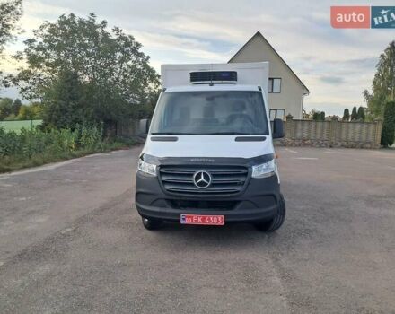 Белый Мерседес Sprinter, объемом двигателя 2.2 л и пробегом 278 тыс. км за 22650 $, фото 1 на Automoto.ua