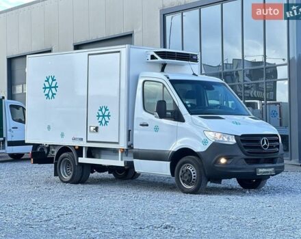 Белый Мерседес Sprinter, объемом двигателя 2.2 л и пробегом 152 тыс. км за 33900 $, фото 5 на Automoto.ua