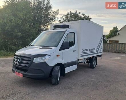 Белый Мерседес Sprinter, объемом двигателя 2.2 л и пробегом 278 тыс. км за 22650 $, фото 5 на Automoto.ua