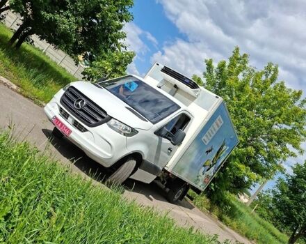 Белый Мерседес Sprinter, объемом двигателя 2 л и пробегом 220 тыс. км за 25000 $, фото 2 на Automoto.ua