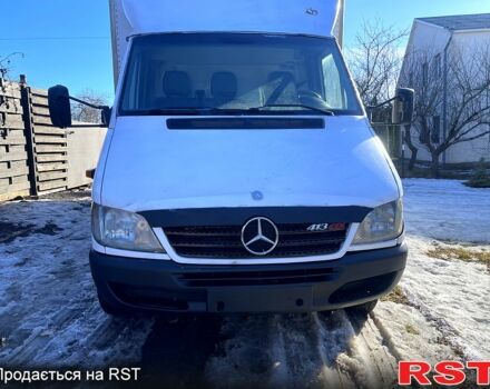 Білий Мерседес Sprinter, об'ємом двигуна 2.1 л та пробігом 200 тис. км за 7500 $, фото 1 на Automoto.ua