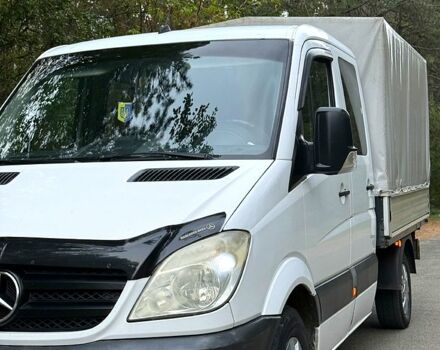 Белый Мерседес Sprinter, объемом двигателя 2.2 л и пробегом 430 тыс. км за 15500 $, фото 1 на Automoto.ua