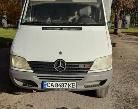 Белый Мерседес Sprinter, объемом двигателя 2.7 л и пробегом 384 тыс. км за 15000 $, фото 31 на Automoto.ua