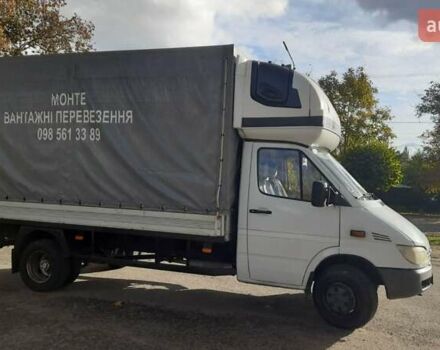 Белый Мерседес Sprinter, объемом двигателя 2.7 л и пробегом 384 тыс. км за 15000 $, фото 33 на Automoto.ua
