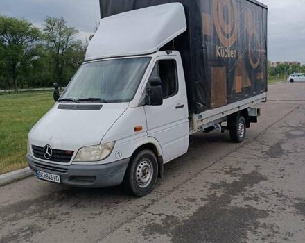 Білий Мерседес Sprinter, об'ємом двигуна 2.69 л та пробігом 238 тис. км за 13500 $, фото 1 на Automoto.ua