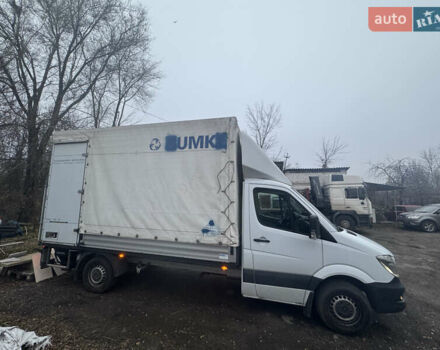Белый Мерседес Sprinter, объемом двигателя 2.14 л и пробегом 210 тыс. км за 19500 $, фото 4 на Automoto.ua