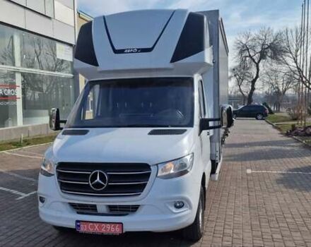 Белый Мерседес Sprinter, объемом двигателя 2.2 л и пробегом 308 тыс. км за 20900 $, фото 12 на Automoto.ua