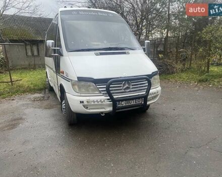 Белый Мерседес Sprinter, объемом двигателя 2.69 л и пробегом 549 тыс. км за 14500 $, фото 7 на Automoto.ua