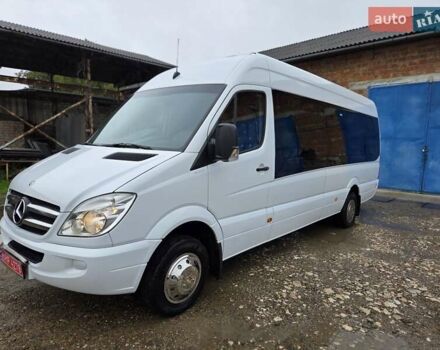 Белый Мерседес Sprinter, объемом двигателя 2.2 л и пробегом 260 тыс. км за 29650 $, фото 13 на Automoto.ua