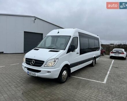 Белый Мерседес Sprinter, объемом двигателя 2.2 л и пробегом 496 тыс. км за 34500 $, фото 9 на Automoto.ua