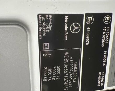 Белый Мерседес Sprinter, объемом двигателя 2.2 л и пробегом 496 тыс. км за 34500 $, фото 22 на Automoto.ua