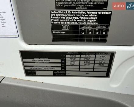 Белый Мерседес Sprinter, объемом двигателя 2.2 л и пробегом 406 тыс. км за 38500 $, фото 23 на Automoto.ua