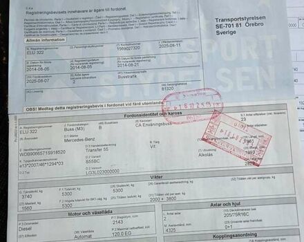 Белый Мерседес Sprinter, объемом двигателя 2.2 л и пробегом 334 тыс. км за 38700 $, фото 49 на Automoto.ua