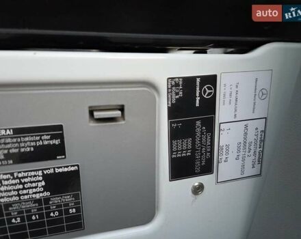 Белый Мерседес Sprinter, объемом двигателя 2.2 л и пробегом 334 тыс. км за 38700 $, фото 12 на Automoto.ua