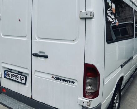 Белый Мерседес Sprinter, объемом двигателя 2.7 л и пробегом 45 тыс. км за 7900 $, фото 10 на Automoto.ua