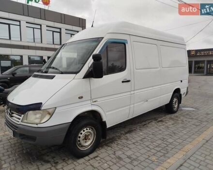 Белый Мерседес Sprinter, объемом двигателя 2.2 л и пробегом 460 тыс. км за 7500 $, фото 1 на Automoto.ua