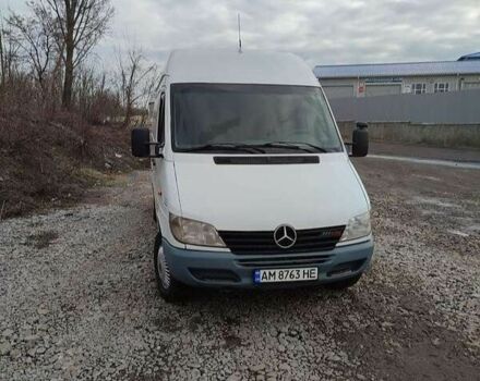 Белый Мерседес Sprinter, объемом двигателя 2.1 л и пробегом 277 тыс. км за 3367 $, фото 3 на Automoto.ua