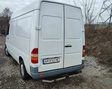 Белый Мерседес Sprinter, объемом двигателя 2.1 л и пробегом 277 тыс. км за 3367 $, фото 1 на Automoto.ua