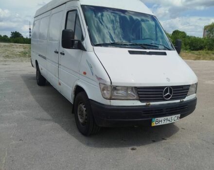 Белый Мерседес Sprinter, объемом двигателя 2.8 л и пробегом 220 тыс. км за 3499 $, фото 1 на Automoto.ua