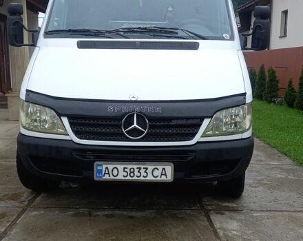 Білий Мерседес Sprinter, об'ємом двигуна 2.1 л та пробігом 714 тис. км за 9500 $, фото 1 на Automoto.ua