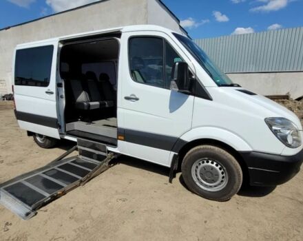 Белый Мерседес Sprinter, объемом двигателя 2.2 л и пробегом 340 тыс. км за 15500 $, фото 1 на Automoto.ua