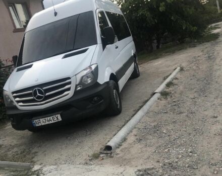 Белый Мерседес Sprinter, объемом двигателя 2.1 л и пробегом 100 тыс. км за 16000 $, фото 1 на Automoto.ua
