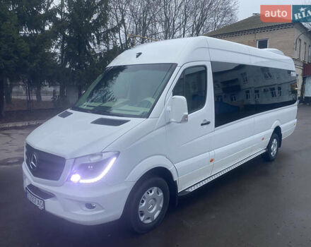 Білий Мерседес Sprinter, об'ємом двигуна 2.2 л та пробігом 520 тис. км за 45300 $, фото 1 на Automoto.ua