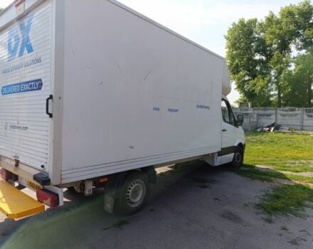 Белый Мерседес Sprinter, объемом двигателя 2.2 л и пробегом 165 тыс. км за 8964 $, фото 2 на Automoto.ua