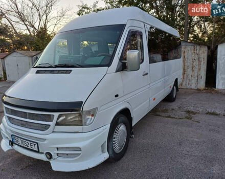 Белый Мерседес Sprinter, объемом двигателя 2.87 л и пробегом 120 тыс. км за 8500 $, фото 3 на Automoto.ua